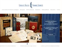 Tablet Screenshot of librairie-emmanuel-lhermitte.fr
